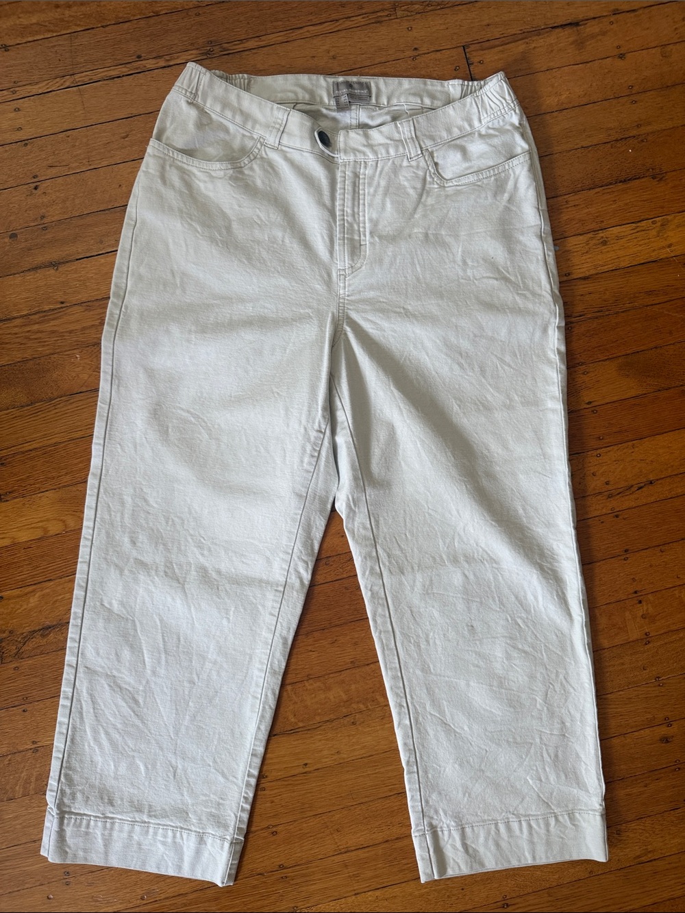 Vintage Royal Robbins Relaxed White Cream Women's Pants